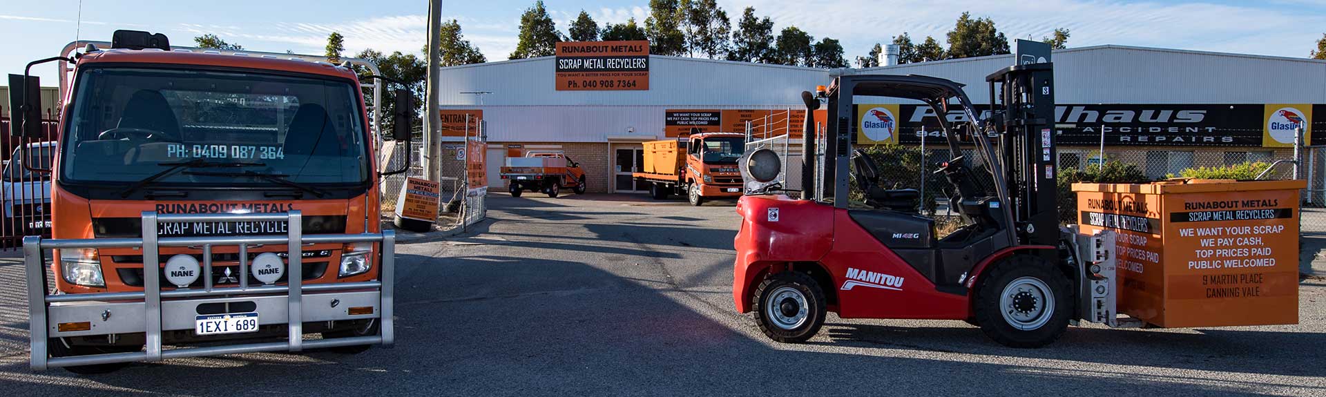 scrapyard in Cannington