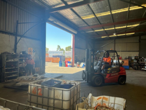 scrap metal collection