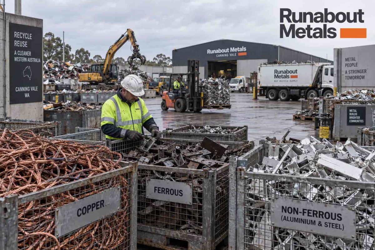 scrap metal recycler in Canning Vale